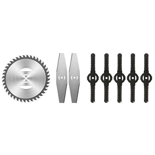 OOOVAVNE Metallklinge Kunststoffabdeckung Sicherungsmutter Unterlegscheibe Set Gras Schallwand Ersatz 1 Stücke(Style E) von OOOVAVNE