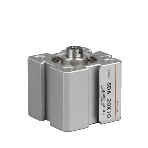 SDA 12/16 Bohrung Doppeltwirkend 5-100mm Hub Kompakte Dünne Luftzylinder 1 Stücke(Stroke 100mm,Bore 16mm) von OOOVAVNE