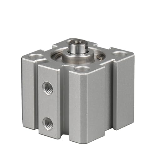SDA 20/25mm Bohrung Doppeltwirkend 5-100mm Hub Kompakte Dünne Luftzylinder 1Pcs(Stroke 60mm,Bore 20mm) von OOOVAVNE