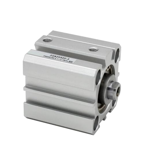 SDA12 Doppeltwirkender Zylinder Pneumatischer Kompaktzylinder 12 mm Bohrung bis 5 10 15 20 25 30 35 40 45 50 mm Hub 1 Stück(SDA12x45,-S(with magnetism)) von OOOVAVNE
