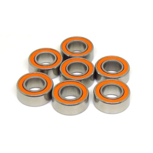 SMR74 2RS 4x7x2,5mm Hybrid Keramik Lager MR74 SMR74C 2OS Edelstahl Keramik Kugellager 1Pcs(SMR105C-2OS 5x10x4mm) von OOOVAVNE