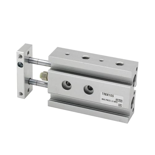 Twin-rod Zylinder Gleitlager Luft Pneumatische Zylinder TR6 TR10 1Pcs(X125S,TR6) von OOOVAVNE