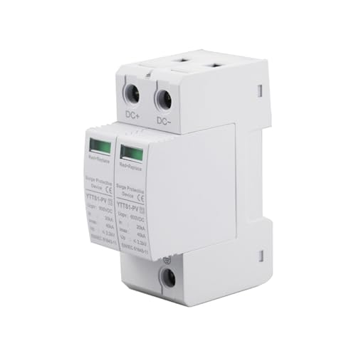 YTTS1-PV 2P Solar PV Niederspannung Din-Schiene DC 600V 1000V 20KA-40KA Überspannungsableiter SPD 1St(2P 20-40KA 600V) von OOOVAVNE