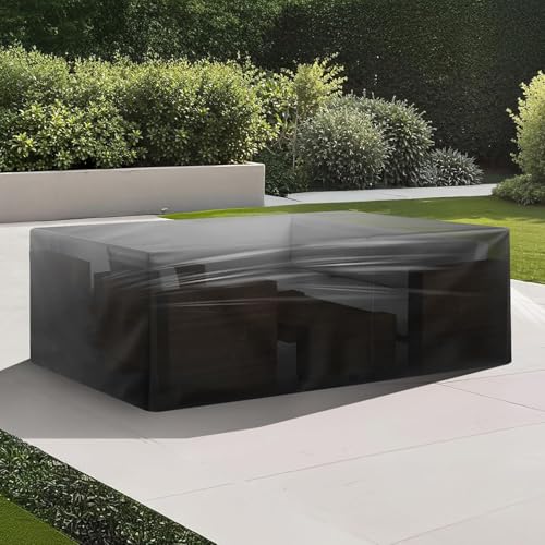 Abdeckung Gartenmöbel nach Maß 120x65x60cm/LxBxH Tisch Abdeckung Outdoor Winterfest Wasserdicht Lounge-Sitzgruppen, 600D Oxford Gewebe Abdeckhaube Gartentisch Rechteckig Abdeckung Gartenmöbel nach Maß 120x65x60cm/LxBxH Tisch Abdeckung Outdoor Winterfest Wasserdicht Lounge-Sitzgruppen, 600D Oxford Gewebe Abdeckhaube Gartentisch Rechteckig von OOOXZO
