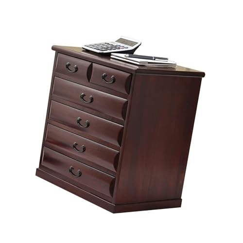 Aufbewahrungsbox for Den Schreibtisch-Organizer– Schreibtisch-Aktenschrank, Flacher Aktenschrank, Aktenschrank Aus Holz/Schreibtisch Aufbewahrungsschrank(B,38 * 27 * 40CM) von OOPDNEGAK