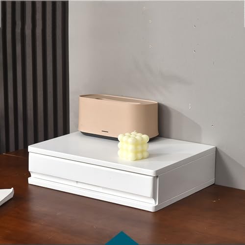 Mehrschichtiger Schubladen-Schreibtischschrank - Organizer Aus Holz Für Schreibtischbedarf, Schmuckschatulle Für Das Tischbüro, Aufbewahrungsbox Für Die Arbeitsplatte, Für Zuhause/(B,40*30*10CM) von OOPDNEGAK