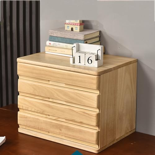 Mehrschichtiger Schubladen-Schreibtischschrank - Organizer Aus Holz Für Schreibtischbedarf, Schmuckschatulle Für Das Tischbüro, Aufbewahrungsbox Für Die Arbeitsplatte, Für Zuhause/(C,40*30*31.2CM) von OOPDNEGAK