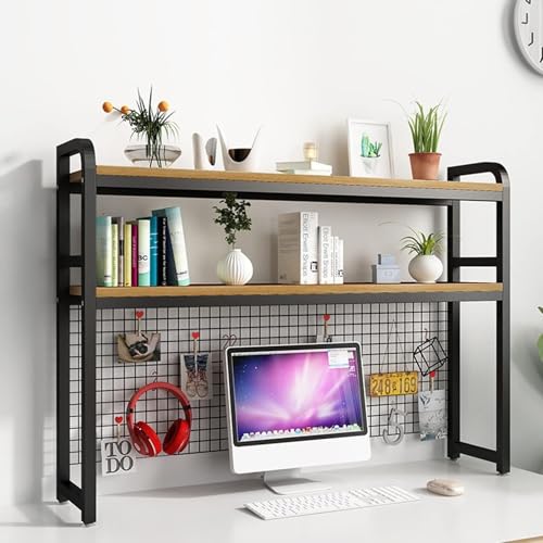 Mehrzweck-Bücherregal Für Die Arbeitsplatte - 2-stufiges Desk Organizer, Computer-Schreibtisch-Bücherregal, Mit Gitter-Aufbewahrungsständer, Schreibtisch-Bücherregale Für Das Home-Office(A,75X25X98CM) Mehrzweck-Bücherregal Für Die Arbeitsplatte - 2-stufiges Desk Organizer, Computer-Schreibtisch-Bücherregal, Mit Gitter-Aufbewahrungsständer, Schreibtisch-Bücherregale Für Das Home-Office(A,75X25X98CM) von OOPDNEGAK