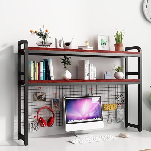 Mehrzweck-Bücherregal Für Die Arbeitsplatte - 2-stufiges Desk Organizer, Computer-Schreibtisch-Bücherregal, Mit Gitter-Aufbewahrungsständer, Schreibtisch-Bücherregale Für Das Home-Office(C,75X25X98CM) Mehrzweck-Bücherregal Für Die Arbeitsplatte - 2-stufiges Desk Organizer, Computer-Schreibtisch-Bücherregal, Mit Gitter-Aufbewahrungsständer, Schreibtisch-Bücherregale Für Das Home-Office(C,75X25X98CM) von OOPDNEGAK