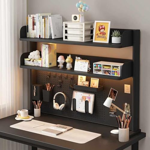 OOPDNEGAK Mehrzweck-Regal Für Die Arbeitsplatte, Klemmregal Für Schreibtisch-Organizer, Verstellbares Regal, Schreibtisch-Regalklemme, Desktop-Präsentationsständer(A,100cm) von OOPDNEGAK