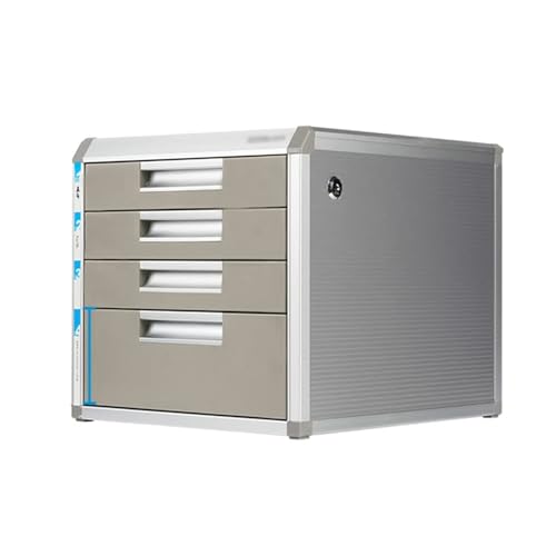 OOPDNEGAK Schubladenbox Schreibtisch Organizer, Desktop-Datenaktenschrank Mit Schloss Und Indexetikett, A4-Schubladen-Desktop-Aufbewahrungsbox, Multifunktions-Aufbewahrung Von Dokumenten OOPDNEGAK Schubladenbox Schreibtisch Organizer, Desktop-Datenaktenschrank Mit Schloss Und Indexetikett, A4-Schubladen-Desktop-Aufbewahrungsbox, Multifunktions-Aufbewahrung Von Dokumenten von OOPDNEGAK