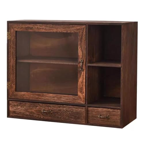 Schubladenbox Aufbewahrungsbox Aus Massivem Holz For Den Schreibtisch, Aufbewahrungsbox For Kosmetika For Den Schreibtisch, Aufbewahrungsschrank For Teeservice, Tischplatte, Kleines Bücherregal Schubladenbox Aufbewahrungsbox Aus Massivem Holz For Den Schreibtisch, Aufbewahrungsbox For Kosmetika For Den Schreibtisch, Aufbewahrungsschrank For Teeservice, Tischplatte, Kleines Bücherregal von OOPDNEGAK