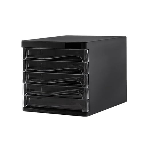 Schubladenbox Schreibtisch-Aktenschrank, Abschlussschrank, PP-Kunststoff-Aktenschrank, Transparente Schublade Mit 5 Schubladen, Aufbewahrungsklassifizierungsschrank, Für Büromaterial Schubladenbox Schreibtisch-Aktenschrank, Abschlussschrank, PP-Kunststoff-Aktenschrank, Transparente Schublade Mit 5 Schubladen, Aufbewahrungsklassifizierungsschrank, Für Büromaterial von OOPDNEGAK