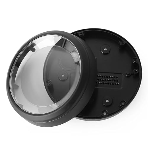 Für Ducati Für Scrambler 400 800 2015-2022 Motorrad Instrumentenkoffer Tachometer Kilometerzähler Drehzahlmesser Gehäuseabdeckung(Black- 1Set) von OOPUHKSY