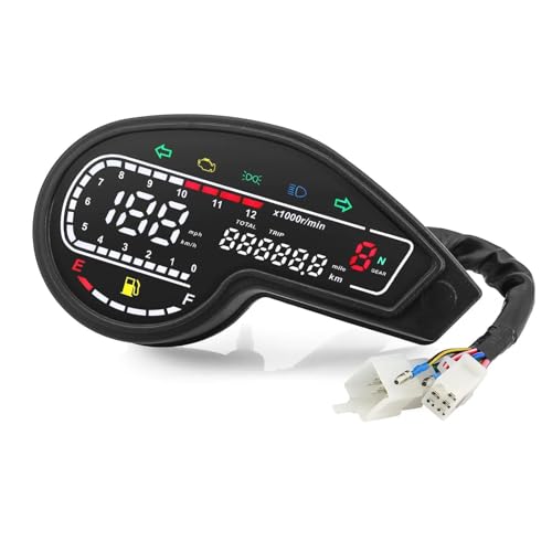 Für NXR150 NXR125 Für Bros 2003-2014 Motorrad Tachometer RPM Multifunktionale Kilometerzähler Tankanzeige 12V Für NXR150 NXR125 Für Bros 2003-2014 Motorrad Tachometer RPM Multifunktionale Kilometerzähler Tankanzeige 12V von OOPUHKSY
