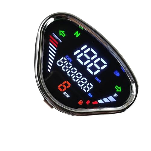 Motorrad 12V Digital Kilometerzähler LCD Display Digital Tachometer Tachometer Wasserdicht Für DAX 70 CT50 CT70 Für Jialing70 Motorrad 12V Digital Kilometerzähler LCD Display Digital Tachometer Tachometer Wasserdicht Für DAX 70 CT50 CT70 Für Jialing70 von OOPUHKSY
