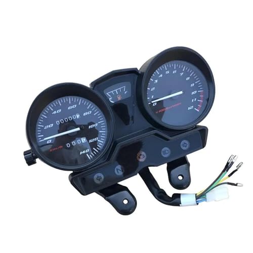 Motorrad Tachometer Tachometer Gauge Tacho Instrument Uhr Keine Getriebe Monitor Für Y&amaha Für YBR125 von OOPUHKSY