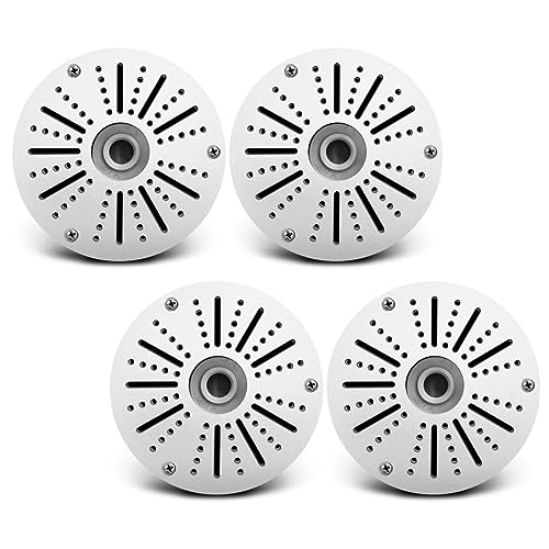 (Anschlussdose für Dome und Bullet Kameras)Abzweigdose für CCTV-Kamera, Outdoor Kamera Anschlussdose, Universal Abzweigdose für Überwachungskamera, aus Aluminium, Kamera-Abzweigdose (4 Pcs) von OOSSXX