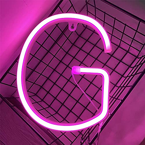 OOWOKS Alphabet Neon - Neon Schild Personalisiert LED Leuchtschilder, Personalisierte LED Lichtzeichen Neonlicht-Schild, für Schlafzimmer Innengebrauch Wanddekoration, Neon Sign Light dekoratives OOWOKS Alphabet Neon - Neon Schild Personalisiert LED Leuchtschilder, Personalisierte LED Lichtzeichen Neonlicht-Schild, für Schlafzimmer Innengebrauch Wanddekoration, Neon Sign Light dekoratives von OOWOKS