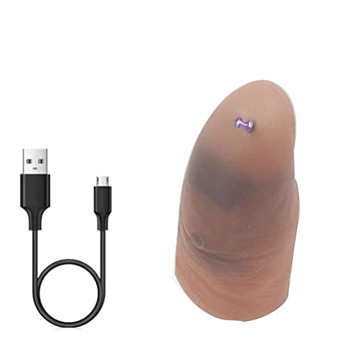 OOWOKS USB Elektronische Feuerzeug, Finger Lichtbogen Feuerzeug, Magisches Finger Feuerzeug Elektro Feuerzeug Simulation Finger USB Wiederaufladbar, Flammenloses Windfestes, für Männer Damen Geschenk von OOWOKS