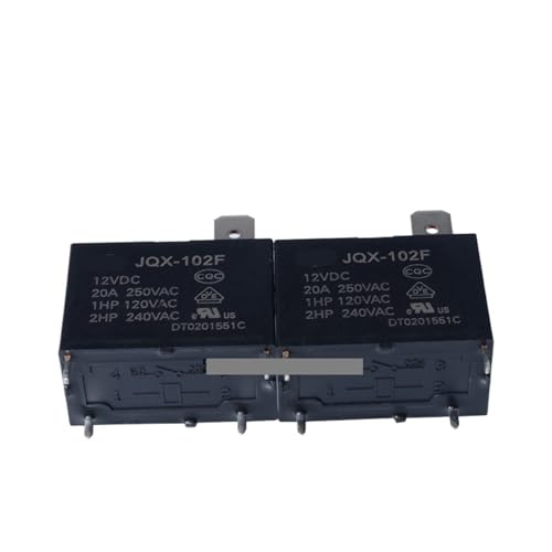 12V relay JQX-102F-12VDC HF102F-12VDC HF102F JQX-102F 12VDC JQX102F 12V 12VDC DC12V 25A 250VAC DIP4 von OOYIALET