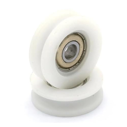 2pcs 6x32x10mm U Groove Width 5.3mm Guide Pulley Sealed Rail Ball Bearing 2pcs 6x32x10mm U Groove Width 5.3mm Guide Pulley Sealed Rail Ball Bearing von OOYIALET