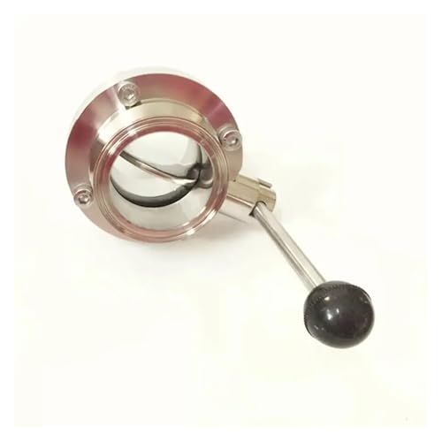 Fit 51mm Pipe OD x 2" Tri Clamp Flow Control Valve SUS 304 Stainless Beer Brewing Home von OOYIALET