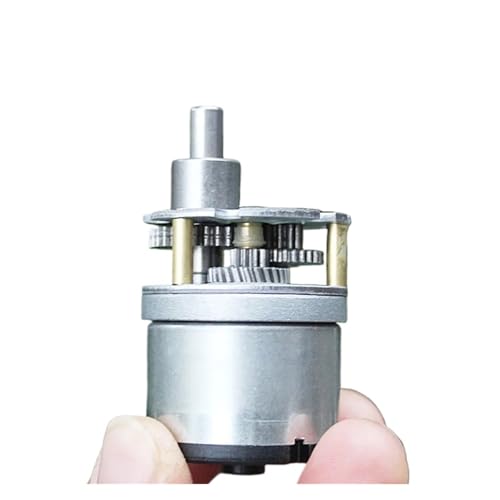 OOYIALET DC 3.7V 6V Gearbox Electronic Starter Gear Electronic Starter All Metal Gear Reducer Low Noise Large Torque 200RPM-400RPM Low Speed von OOYIALET