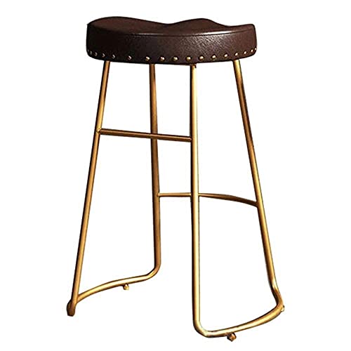 OOzie Bench Ergonomischer Esszimmerstuhl, Barhocker, Frühstücksküchen-Thekenstühle, Antikbraun/45 cm (45 cm) von OOzie