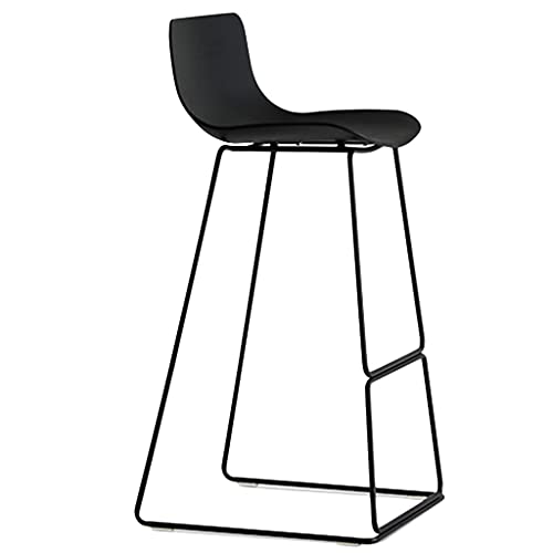 OOzie Ergonomischer Schreibtischstuhl, Thekenhöhenhocker mit Rückenlehne, 26/30 Zoll hoher Pub-Stuhl mit Metallstahlbeinen, maximale Belastung 300 Pfund/Grau/76 cm (schwarz 76 cm) von OOzie