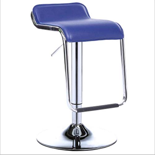 OOzie Möbel-Schreibtischstuhl, Café, Rezeption, mobiler Laden, kortikaler Pedalstangenständer, vorderer Schreibtisch, nach Oben und unten drehbarer Stangenständer/Schwarz/38,5 cm (blau 38,5 cm) von OOzie