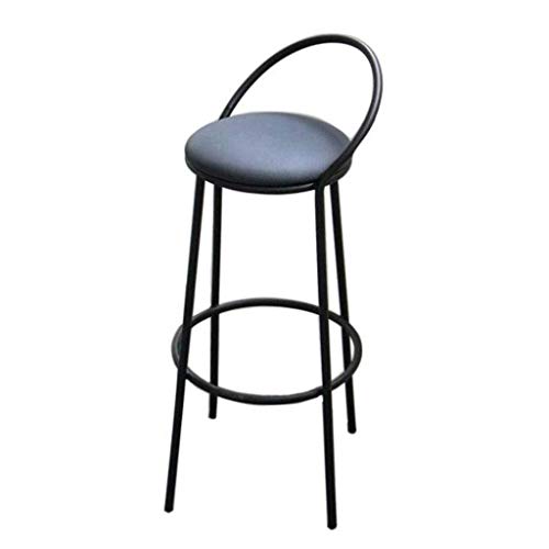 OOzie Schreibtischstuhl Hohe Bar Freizeit Wasserbar Zuhause Hohe Füße Wind Schmiedeeisen Kaffeestuhl Küche Haus Gartenmöbel/65 cm (65 cm) von OOzie