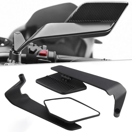 OPBVXQ Motorrad Rückspiegel für Piaggio Beverly 300, Motorrad Seitenspiegel, Klappbare Wing Spiegel mit Weitwinkel, Einstellbare Aluminium Spiegel Links & Rechts Zubehör OPBVXQ Motorrad Rückspiegel für Piaggio Beverly 300, Motorrad Seitenspiegel, Klappbare Wing Spiegel mit Weitwinkel, Einstellbare Aluminium Spiegel Links & Rechts Zubehör von OPBVXQ