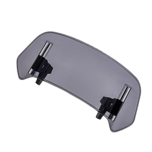OPBVXQ Motorrad Windschild für BMW S1000XR, Motorrad Windschutzscheibe, Verstellbare Windschild Spoiler Windschutzscheibenverlängerung, Motorrad Windabweiser,B Grey-360 * 140 von OPBVXQ