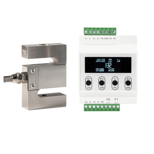Hochpräziser S-Form-Test Gewichts-Druck-Spannungs-Doppelfunktionsmodul Industrielle Automatisierung Anzeigeanzeige + Wägezelle(20kg) von OPEUSLIEV