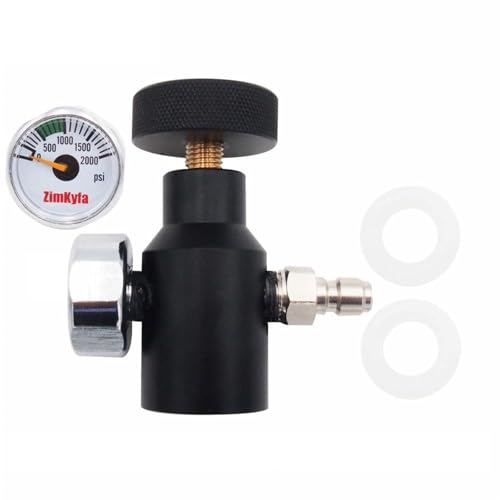 Nachfülladapter CO2-Füllstation AN/AUS for Tank/Zylinder/Flasche Tr21-4 Gewinde(Male QD and gauge) von OPEUSLIEV