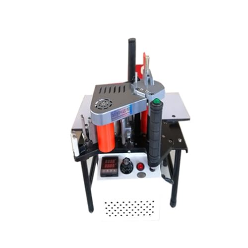 1,2 KW Holzbearbeitung Tragbare Rand Banding Maschine Holz PVC Manuelle Rand Bander Doppel Seite Kleben Für Heimwerker(1100W) von OPFVUJIKX