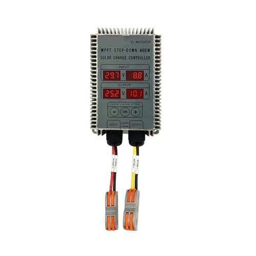 10~30V Ausgangsspannung 200W/300W/400W MPPT Step-down Echtzeit-Tracking Solar-Batterie-Laderegler LED-Anzeige Für Heimwerker von OPFVUJIKX
