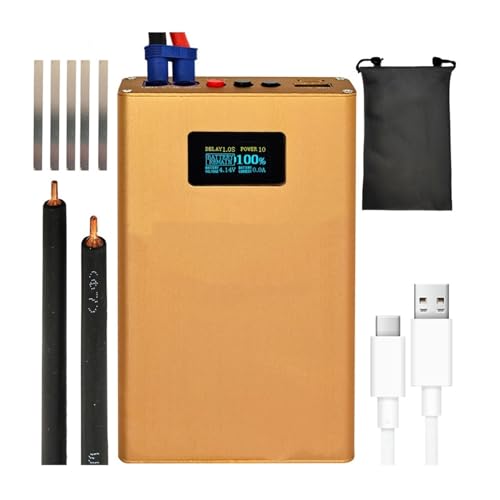 10600 mAh Mini-Punktschweißgerät for 18650 Akku-Punktschweißgerät, 20 Zahnräder, Punktschweißgerät mit Charge-Pal-OLED- Für Heimwerker 10600 mAh Mini-Punktschweißgerät for 18650 Akku-Punktschweißgerät, 20 Zahnräder, Punktschweißgerät mit Charge-Pal-OLED- Für Heimwerker von OPFVUJIKX