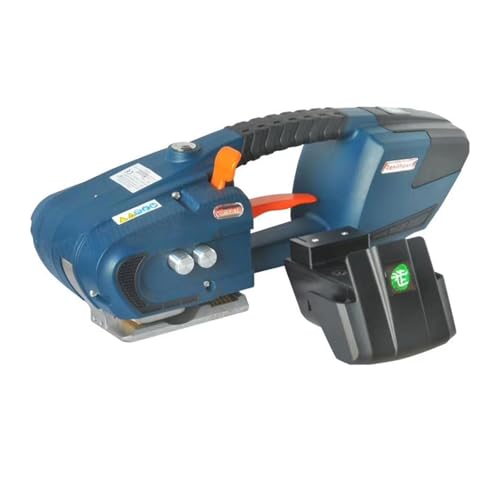 13mm-16mm PET PP Kunststoff Umreifungsmaschine Werkzeuge Batteriebetriebene 4.0A/12V Batterie Umreifungsmaschine mit 2 Batterien Für Heimwerker(JDC16mm,With 2 batteries) von OPFVUJIKX