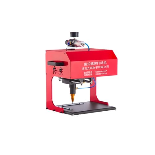 170 * 110mm Pneumatische Kennzeichnung/Strom Kennzeichnung Maschine Desktop Auto Typenschild Kennzeichnung Maschine Metall Teile Gravieren Maschine Für Heimwerker(Table Type Pneumatic) von OPFVUJIKX