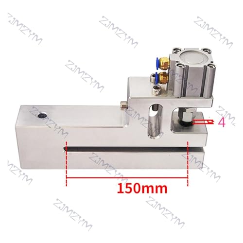 2-10MM Rundloch-Pneumatikstanzer Plastiktüten-Stanzmaschine Materialdurchgangsbreite 150Mm Verpackung PP-Folie PE-Stanzmaschine Für Heimwerker(4mm) von OPFVUJIKX