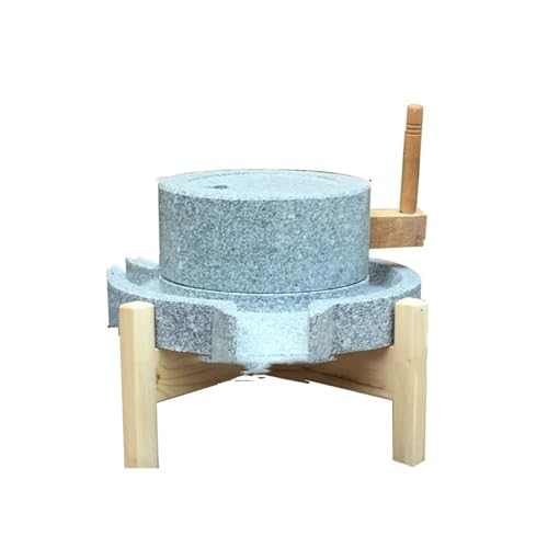 20-30CM Verdickte Haushalts-Steinmühle mit Holzrahmen Traditionelle Reisnudelmaschine Sojamilch-Tofu-Maschine Für Heimwerker 20-30CM Verdickte Haushalts-Steinmühle mit Holzrahmen Traditionelle Reisnudelmaschine Sojamilch-Tofu-Maschine Für Heimwerker von OPFVUJIKX