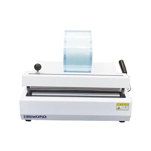 300MM Sterilisationsbeutel-Versiegelungsmaschine Desinfektionsbeutel-Verpackungsmaschine Dental Sealer 400W Für Heimwerker(Temp adjustment) von OPFVUJIKX
