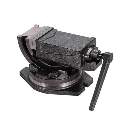 5 Zoll Neigbarer Winkel Solide Flachzange 360-Grad-Dreh-Präzisions-Kegelschraubstock Präzisions-Flachzange Für Heimwerker(5 inch) von OPFVUJIKX