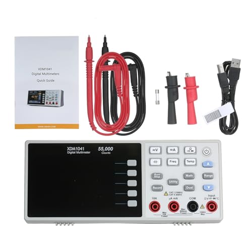 55000 Zählt Digitalmultimeter Hochgenaues Universalmessgerät mit 3,5-Zoll-TFT-LCD-Bildschirm mit Hintergrundbeleuchtung Multifunktionales Amperemeter Für Heimwerker 55000 Zählt Digitalmultimeter Hochgenaues Universalmessgerät mit 3,5-Zoll-TFT-LCD-Bildschirm mit Hintergrundbeleuchtung Multifunktionales Amperemeter Für Heimwerker von OPFVUJIKX