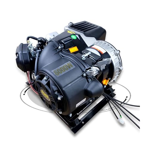 60V 72V 6KW Auto Elektrische Fahrzeug Generator stumm frequenz umwandlung doppel kühlung Elektrische Power-angetrieben Generator kein öl Für Heimwerker(60V 5KW) von OPFVUJIKX