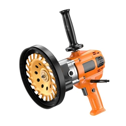 Betonschleifmaschine Zementblockschleifmaschine Wandhobel Multifunktions-Grobschleifmaschine Poliermaschine Hochleistungs-Betonschleifmaschine Für Heimwerker(Set2) von OPFVUJIKX