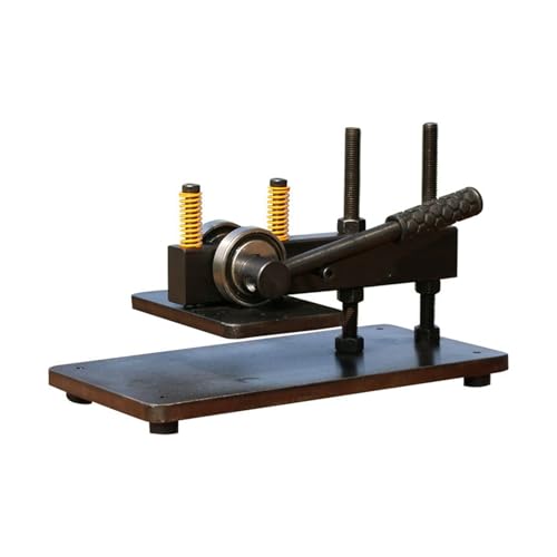 Cantilever Manuelle Stanzmaschine Messerstanzmaschine Lederstanzmaschine Kunststoff-Gummi-Stoffprobe Für Heimwerker von OPFVUJIKX