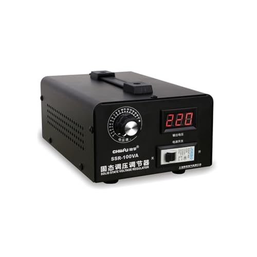 Einphasiger Halbleiterspannungsregler, elektronischer siliziumgesteuerter Spannungsregler, 100 A, SSR-100A Für Heimwerker Einphasiger Halbleiterspannungsregler, elektronischer siliziumgesteuerter Spannungsregler, 100 A, SSR-100A Für Heimwerker von OPFVUJIKX